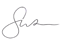 Susan's Signature